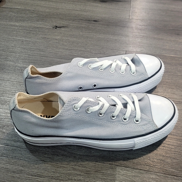 Converse Chuck Taylor Lift Platform Grey Sneakers Women Size 9 - Picture 2 of 6